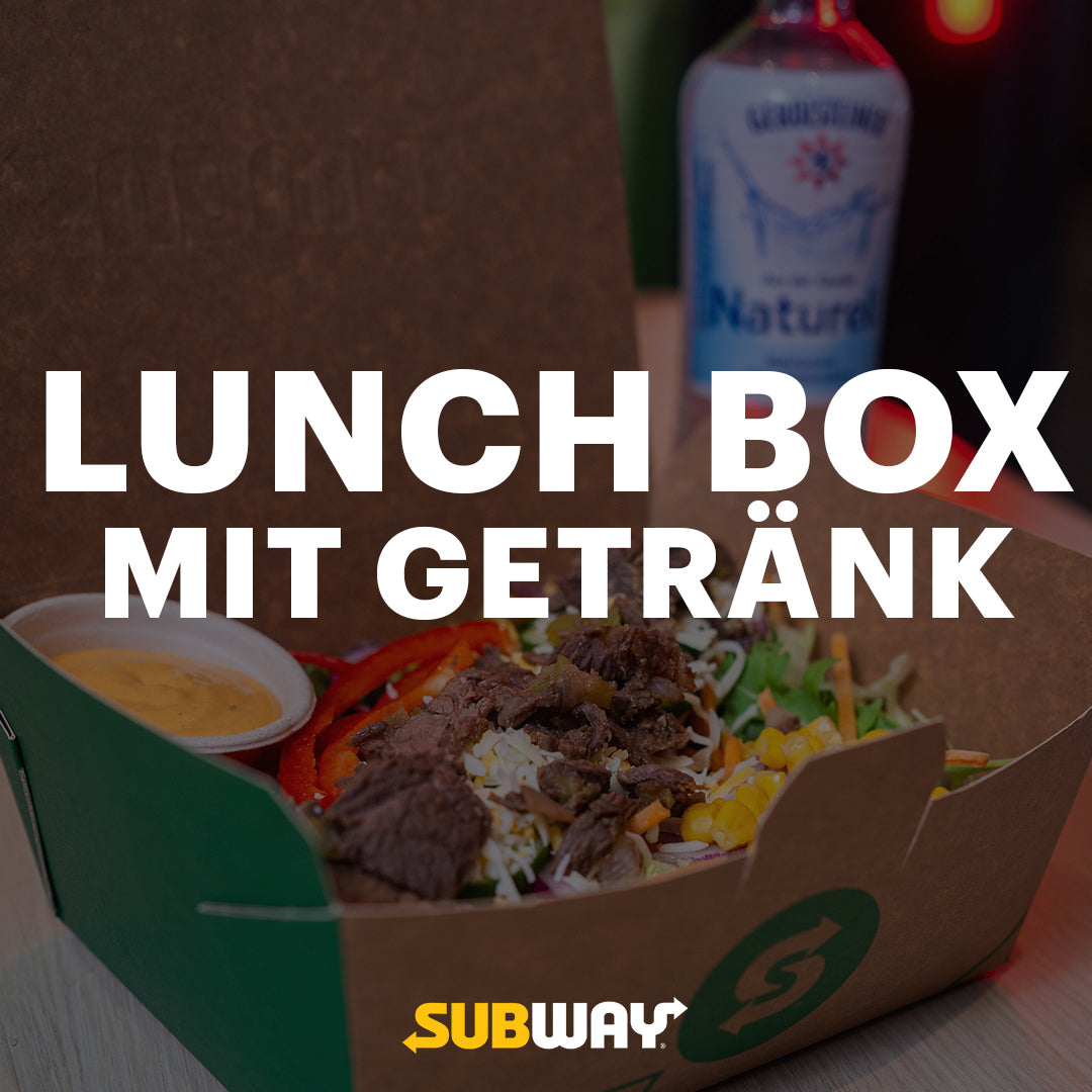 Lunch Box mit Getränk (zzgl. Pfand)